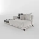 Vincent Tuxedo Duo Sofa