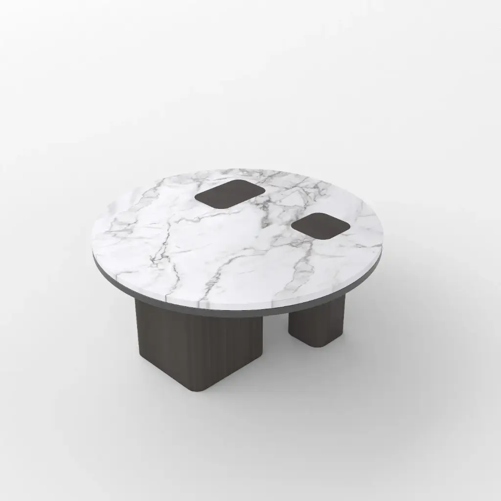 L'élégance Marble Side Table