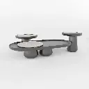 Travertine Coffee Table
