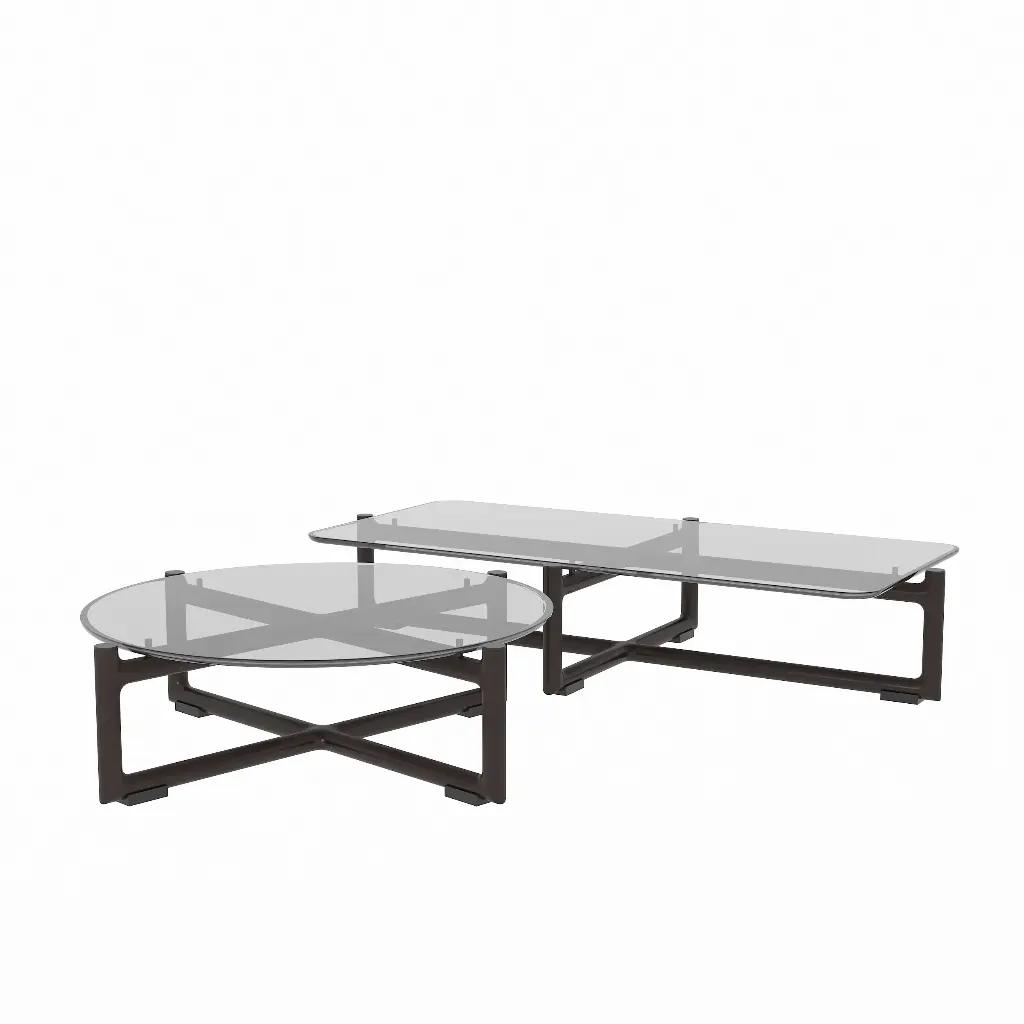 Transparent Face Coffee Table 