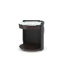 Black Mob Side Table