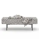 Luxe Loft Upholstered Bench