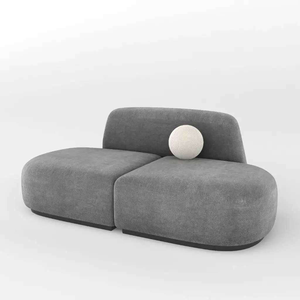 Organic Drop Duo Sofa