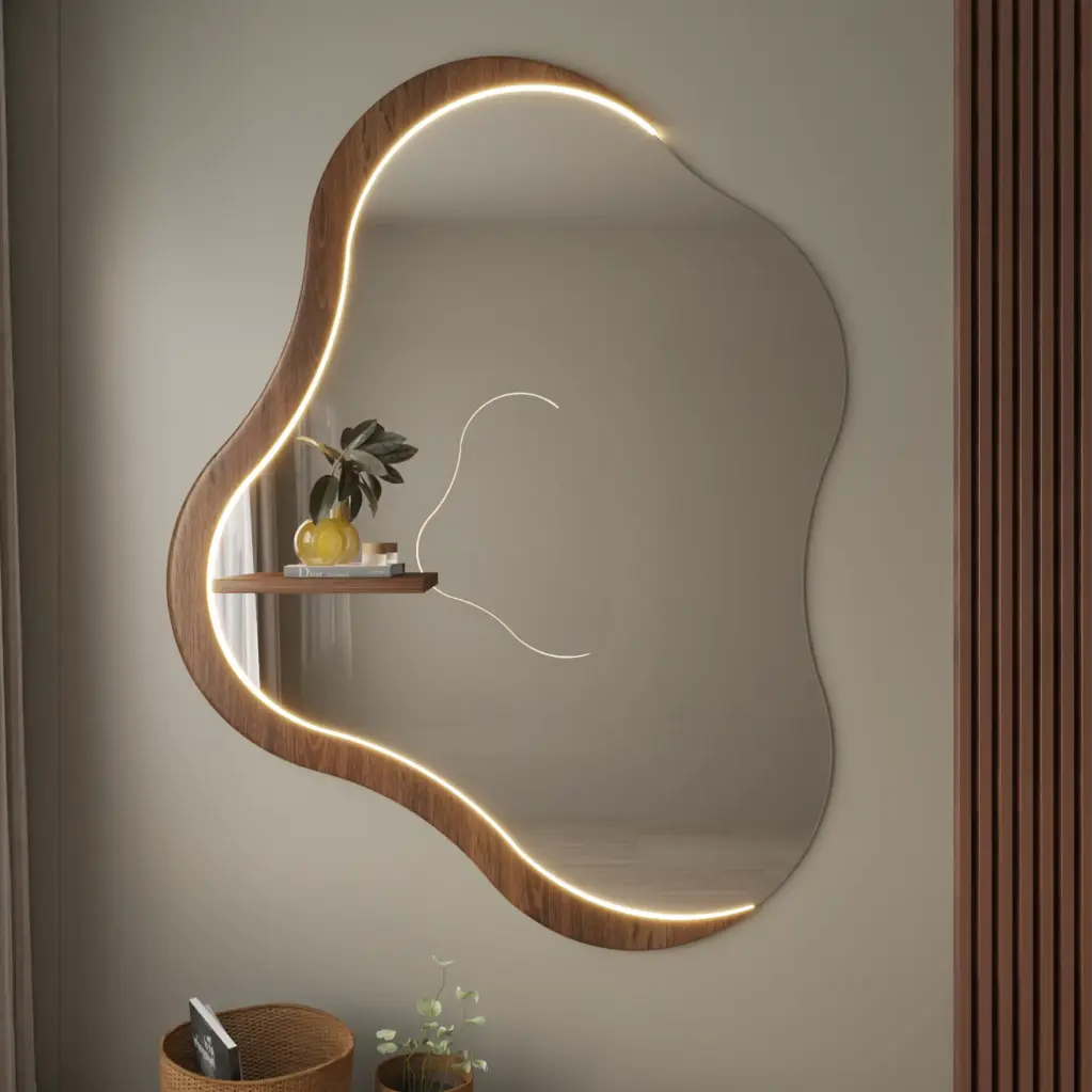 Wide Lake Mirror