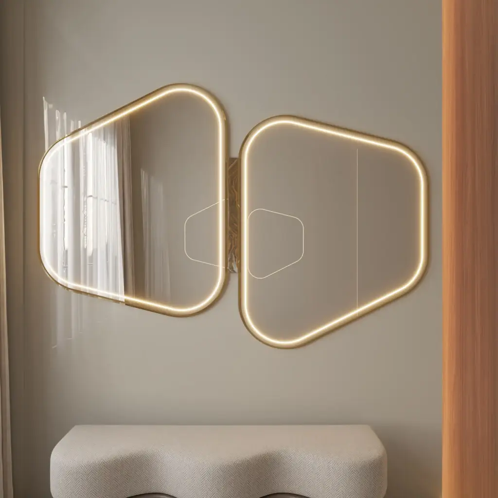 Gemini Dual-Aura Mirror