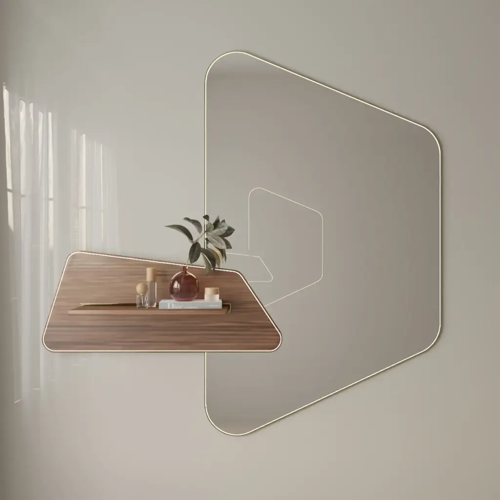 Geo-Lumen Vanity Mirror