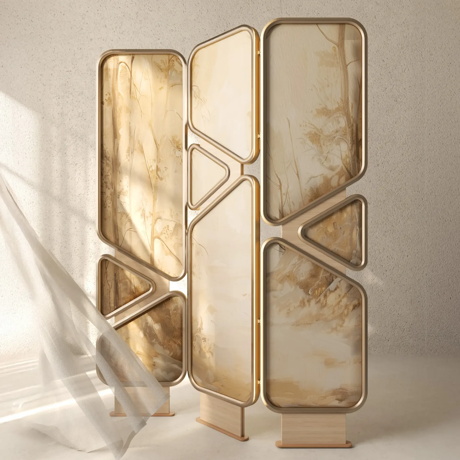 Forma Art Mirror Divider