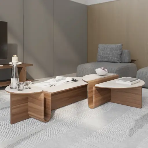 مجموعة طاولات القهوة ذا فولد