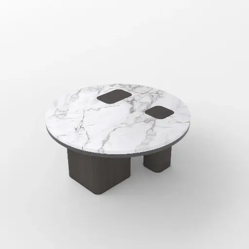 L'élégance Marble Side Table