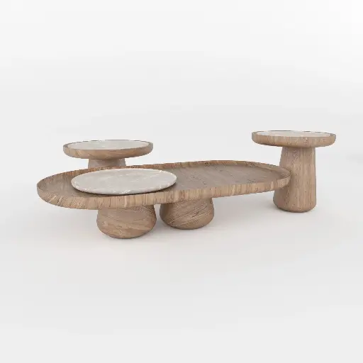 Travertine Coffee Table