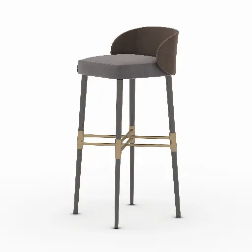 Golden Frame Stool