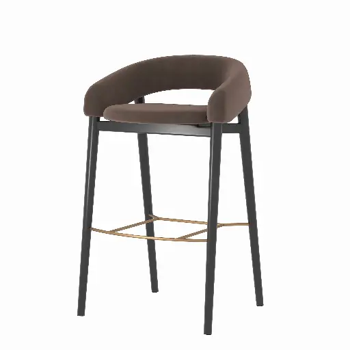 Mocha Crest Bar Stool