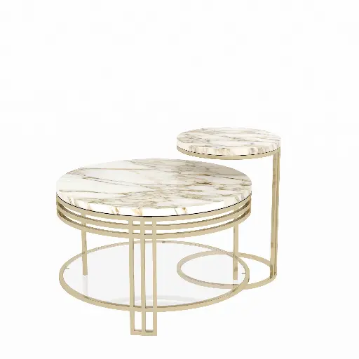 Celeste Nesting Marble Table